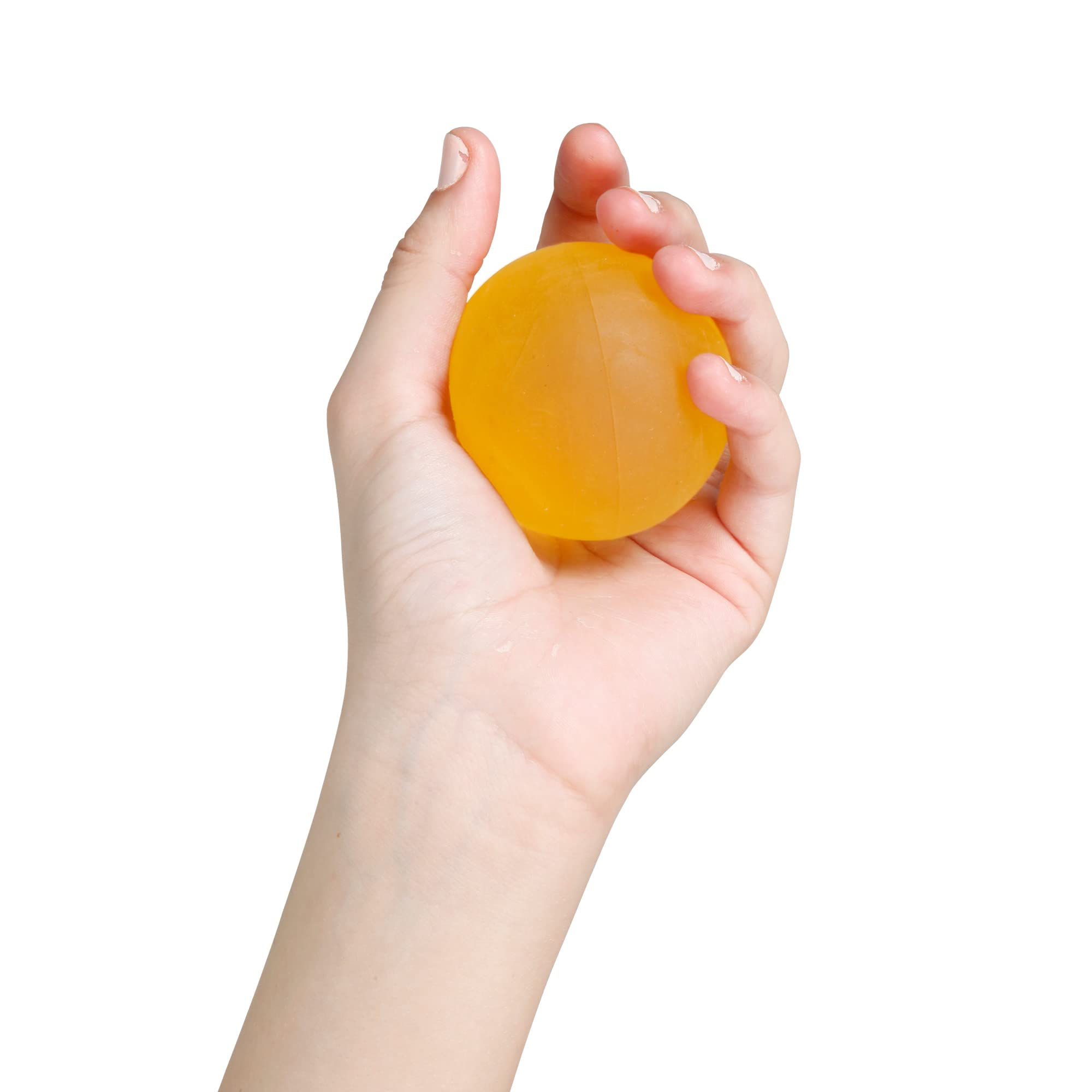 Flamingo Premium Silicone Stress Relief Ball for Hand Muscles Strengthening and Stress Relief| Soft, Yellow | Universal | Pack of 1 (B09HM7X6J7) Amazon Price History, Amazon Price Tracker