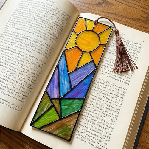 Image of The Crafthives Abstract Glass Painting Kit | DIY Stained Glass Style Art Set with Acrylic Templates, Colours, Brushes & Outliner | Creative Glass Painting Craft Kit for Kids Beginners Adults