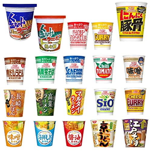 カップヌードル も入った縦型カップ麺 うどん そば ラーメン 20種セット