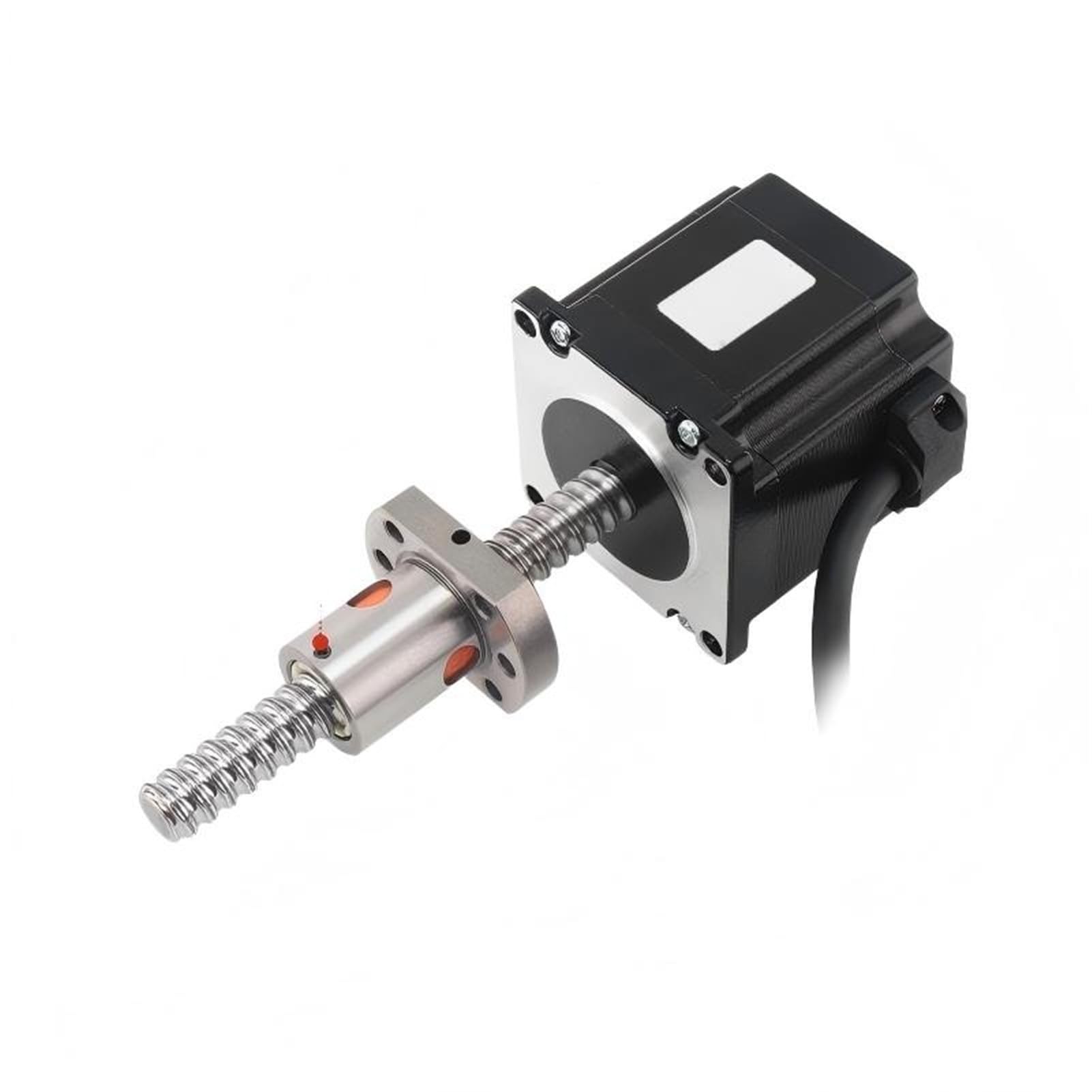 Motor paso a Nema23 con husillo de bolas 56mm 2.8A 126N.CM 57 for máquina grabado CNC con una respuesta rápida(Height 56mm Lead screw 100mm)