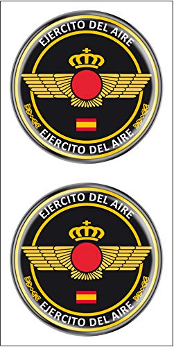 Artimagen Pegatina Círculo Ejército del Aire 2 uds. Resina ø 33 mm/ud.