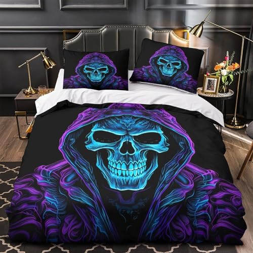 Parure de Lit Super King Esthétique Vaporwave avec Impression 3D Durable