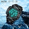 CIVO Mens Digital Watch Waterproof Sports Watch with LED Backlight Outdoor Military Digital Watches for Men Large Display Running Watch with Alarm/Timer/Date #4