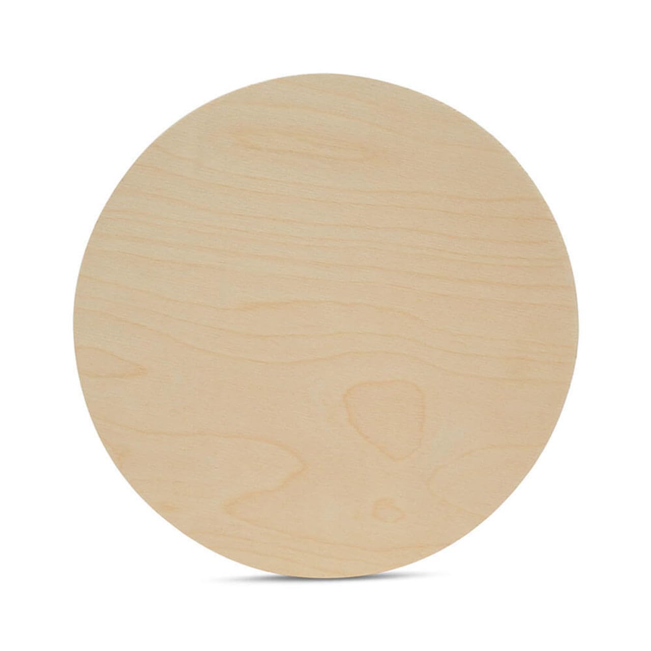 18-Inch Birch Wood Round - 1/4” Thick Plywood Circle for Crafts, Signs, Painting, Laser Cutting - 1 Pack - Made in USA