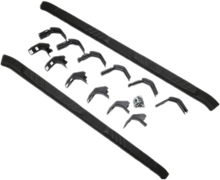 2pcs For 99-16 F250-F550 Super Duty Super Cab 5" Blk Side Step Nerf Bars