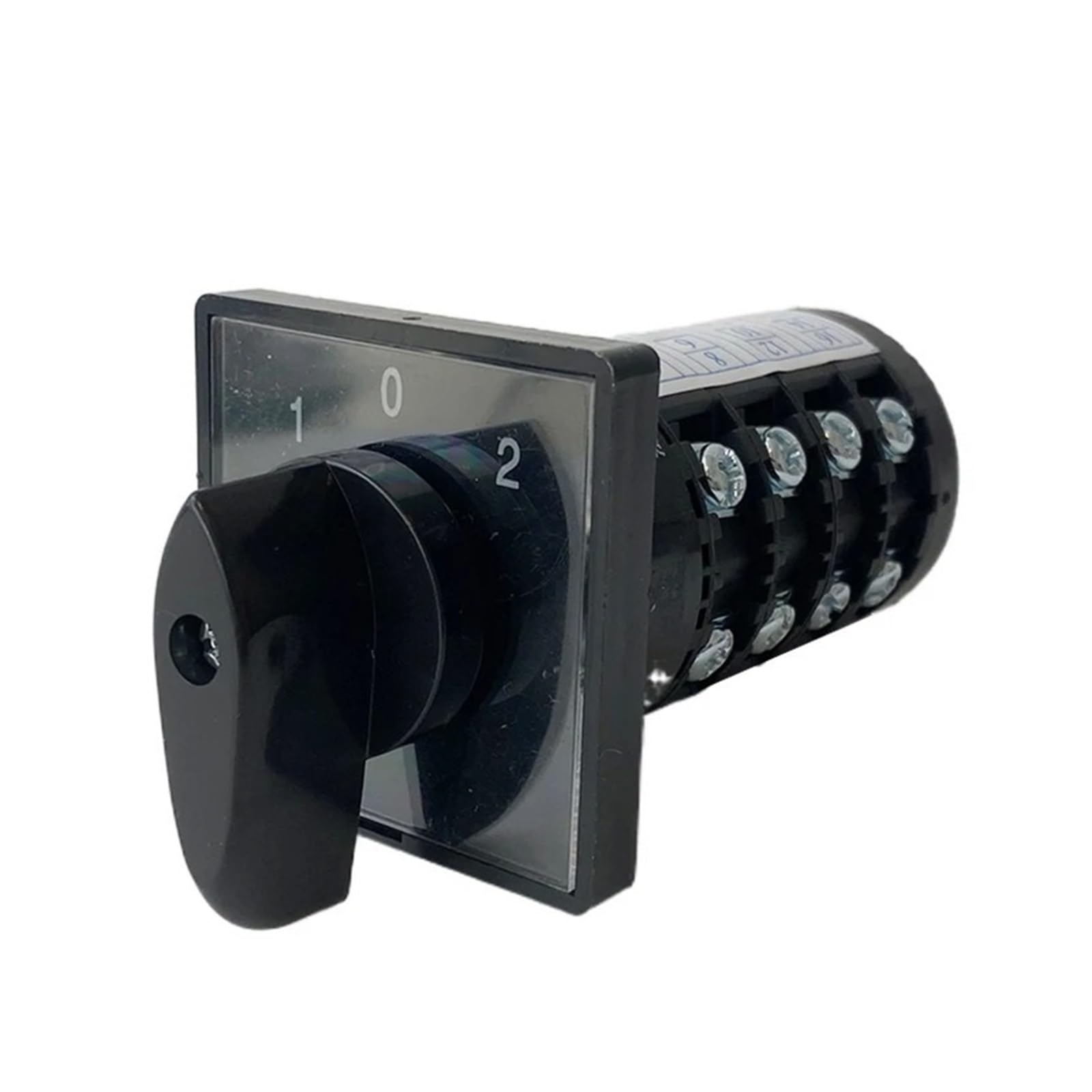 JGNAYRKJQI Rotary Switch HZ5B-20/4 Electric Three Positions 16 Terminals Cam Universal Changeover 20A 4 Poles