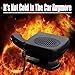 Portable Car Heater and Defroster That Plugs into Cigarette Lighter for Car 12V 200W Fast Heating and Cooling Fans for Car Hidden Handle 360 ​​Degree Car Heaters for Vehicle