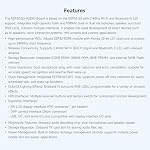 Waveshare ESP32-S3 AI Smart Speaker Development Board, Dual Microphones, Noise Reduction, RGB Lighting, External Display & Camera Support, Without Ba-ttery