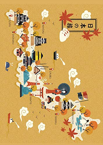 日本地図のステッカーおすすめ人気ランキング8選 シール式