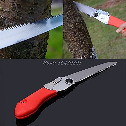 Image of Dumdaar Portable Folding Hacksaws Tree Pruning Garden Gardening Hand Saw Sharp Camping Steels Wooding Trimming Work Tool