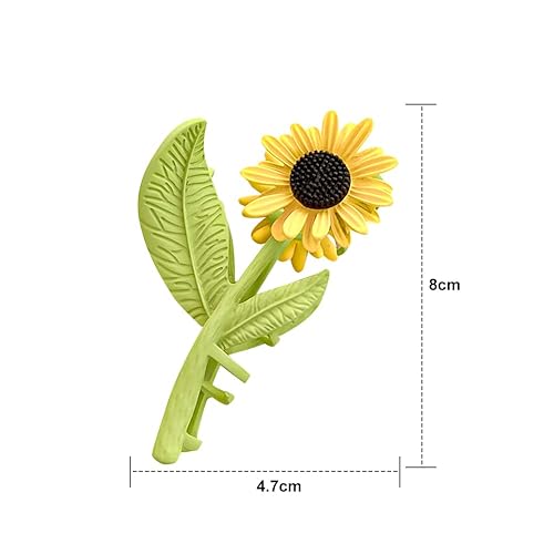 Miniatura 9 de Pinzas grandes para el cabello para mujer, pinzas de mandíbula para el cabello, pasadores retro con flores, pinzas para el cabello antideslizantes,