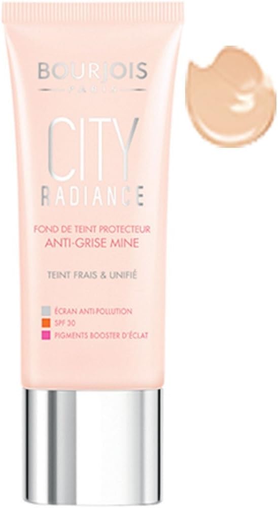 2 x Bourjois Paris City Radiance Foundation 30ml - 02 Vanilla