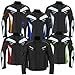 Price comparison product image PROFIRST Motorcycle Jacket Mens Waterproof Textile Cordura Fabric Motorbike Mesh Jacket All Seasons Removeable CE Approved Protections (UK, Alpha, 3XL, Regular, Regular, Red)