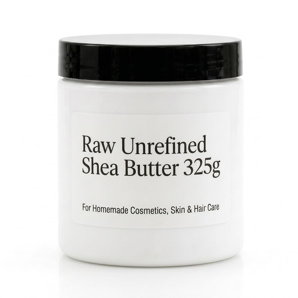 Shale Cosmo Raw Unrefined Shea Butter 325g for Skin & Hair Care & Strech Marks| DIY-image-2