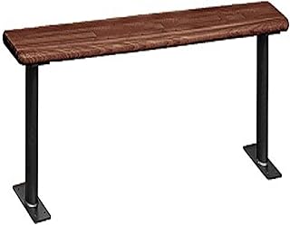 Salsbury Industries Wood Locker Benches, 96-Inch, Dark Finish