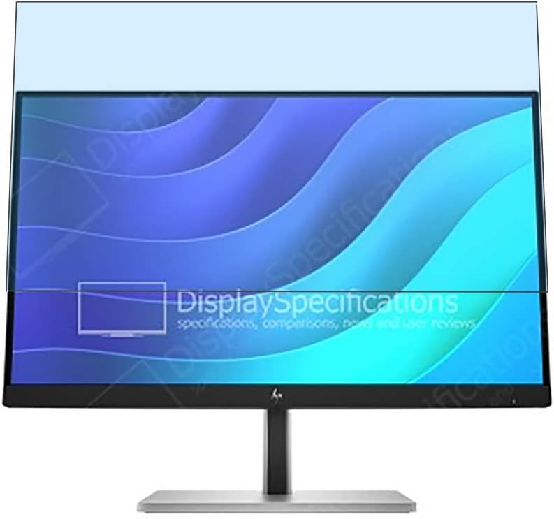Puccy 2 Pack Anti Blue Light Screen Protector, compatible with HP E22 G5 FHD 21.5" Monitor TPU Film Guard （ Not Tempered Glass Protectors ）