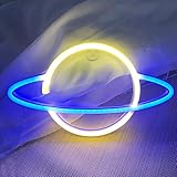 ★【Ilumina tu hogar】La luz de neón de Protecu ilumina tu hogar y aporta romanticismo a tu decoración de pared. Añade un toque romántico a tu dormitorio. Perfecto para tus pequeñas princesas y príncipes. La luz de pared bonita y acogedora crea una verdadera sensación en casa. El letrero luminoso de neón es un foco ideal para la decoración de tu habitación o fiesta.