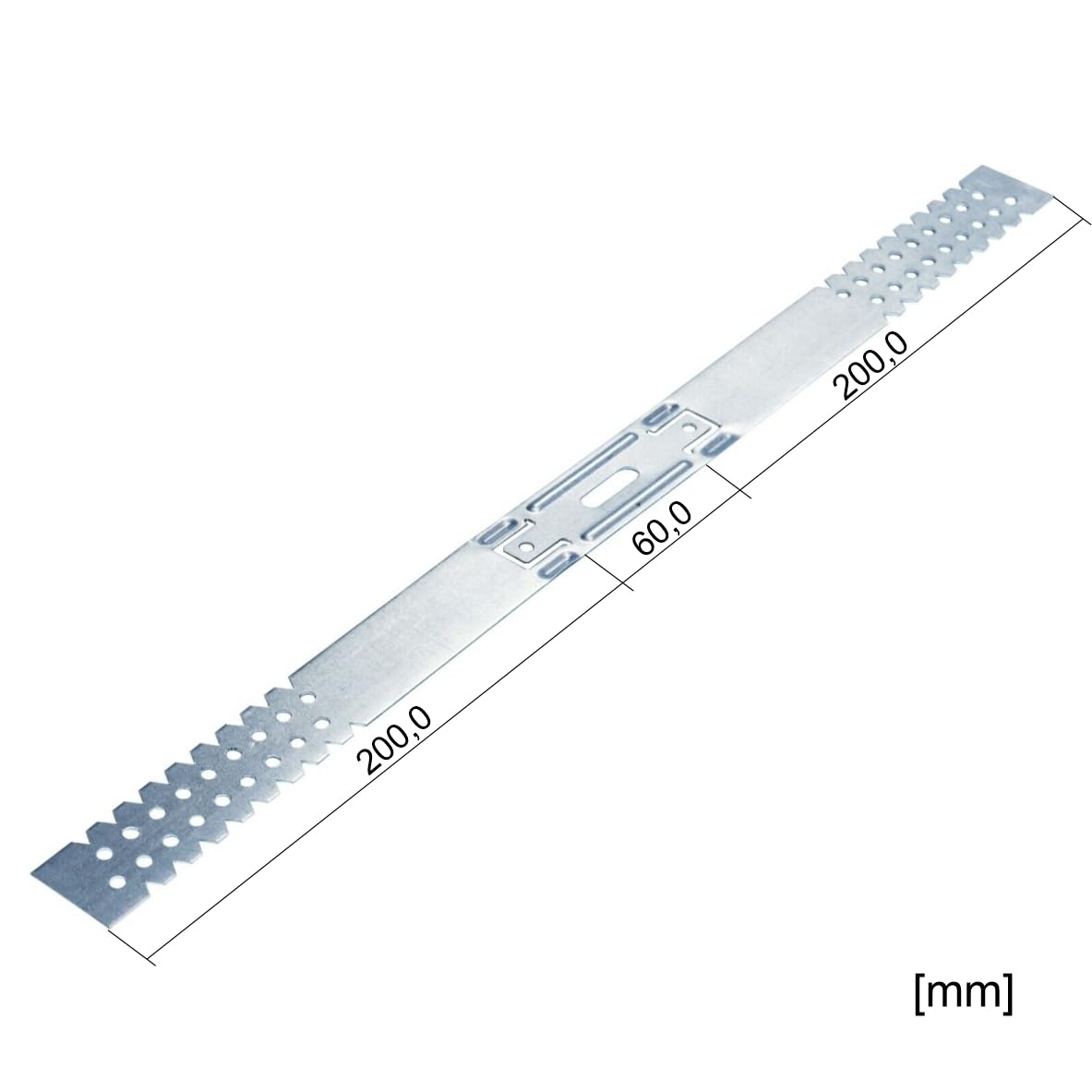 100x Direktabhänger Deckenabhänger 75/125/175/200/225/300mm U-Abhänger 0,8mm (100, 200,0mm lang)