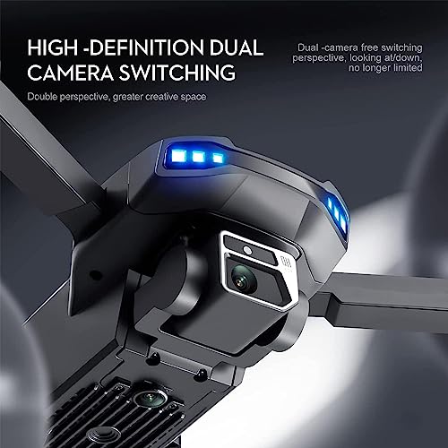 Drone GPS profissional com câmera 4K HD, 2 baterias permitem 50 minutos de tempo de voo longo, retor