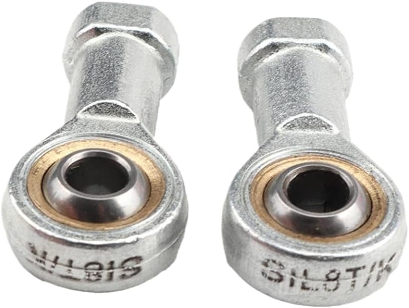 1 Pair 6 8 10mm Left Right Hand Thread Steering Tie Rod Ends Kit Ball Joint Compatible With 49cc 50cc ATV Go Kart Buggy Quad(B M8)