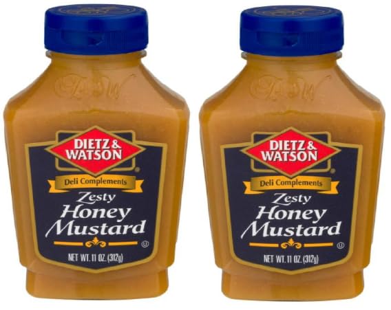 Zesty Honey Mustard (Pack Of 2 Bottles),11 oz. Bottles.