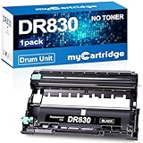 【Rendement de pages】: DR830 Cartouche de toner noir tambour haut rendement jusqu'à 15 000 pages (sur la base de 5 % de couverture)