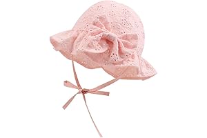 Adorable Bow Baby Girls Summer Hat