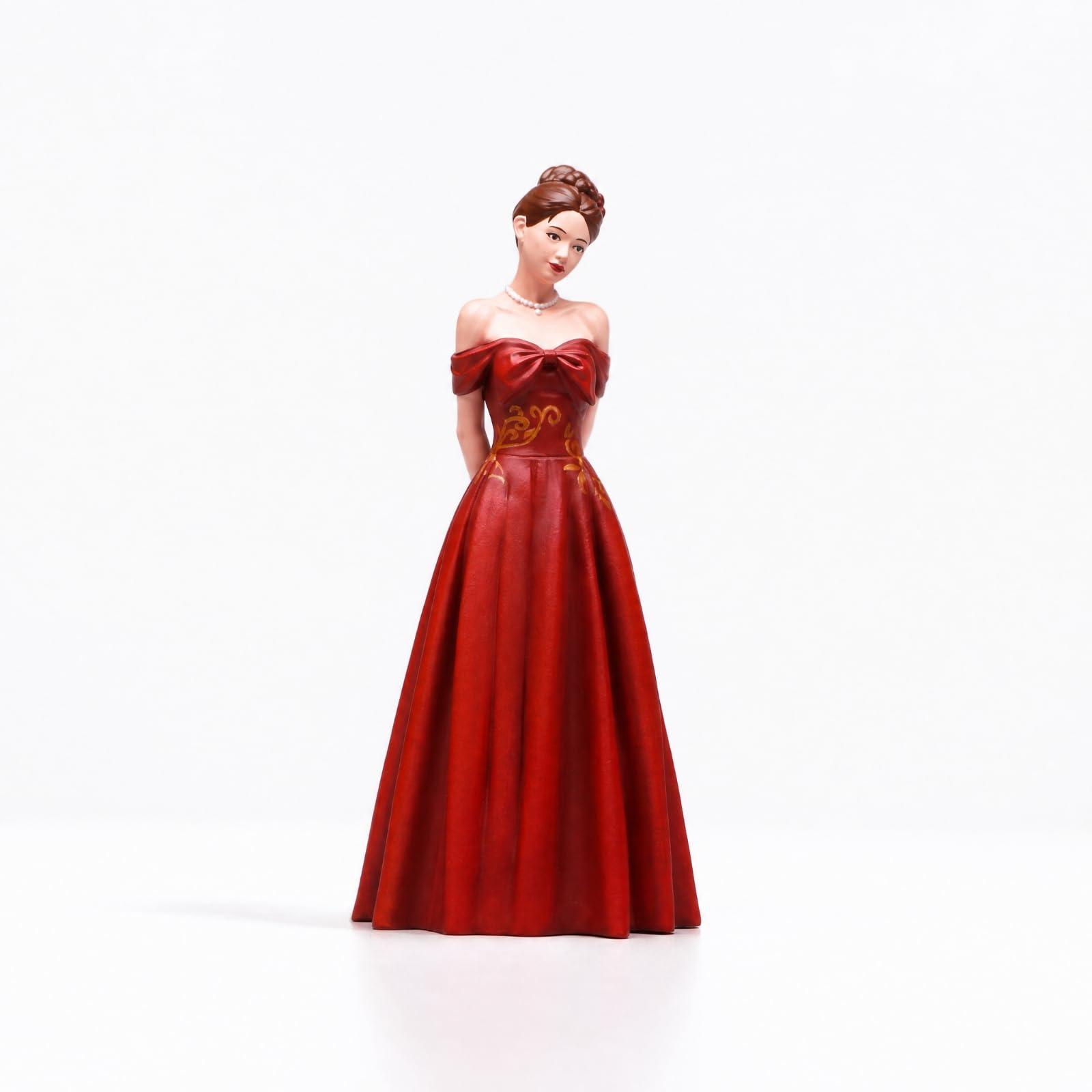 Figura Resina Pintada a Mano Escala 1/18 Coleccionable Figura Humana Resina Esculpida Compacto en Miniatura para Dioramas,