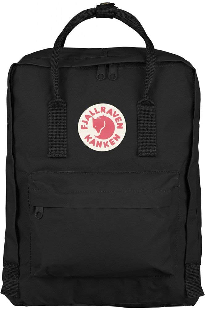 Fjällräven Kånken - Zaino Unisex, 38 x 27 x 13 cm, Nero
