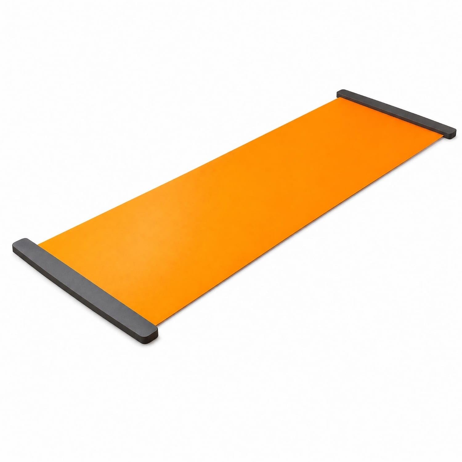Raised End Edges Slide Board Shoe Covers Included Sliding Exercise Mat Indoor Sliding Mat Low-Height for Home Gym, Org Prof 180CM-image-11