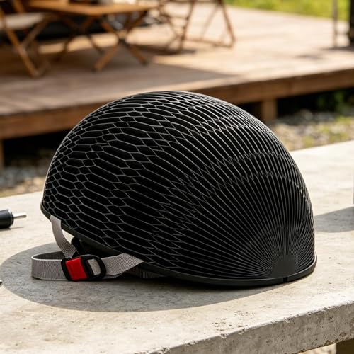 Casco de bicicleta plegable dile adiós al calor con este sombrero de montar ajustable 2
