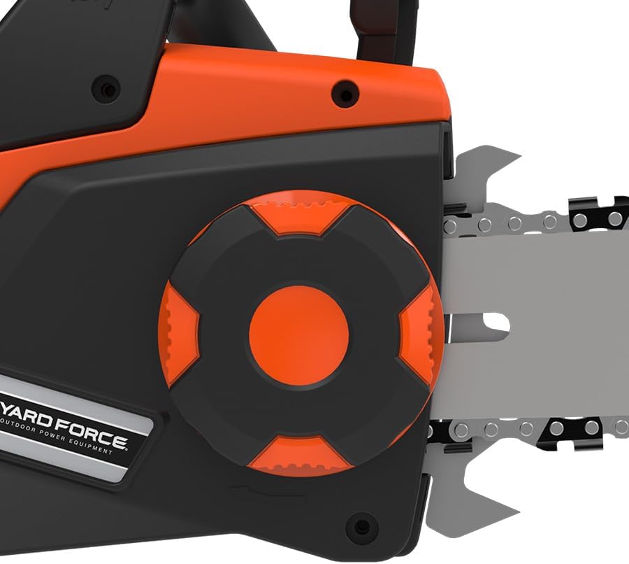 Side view of the Yard Force 16-inch Electric Chain Saw.