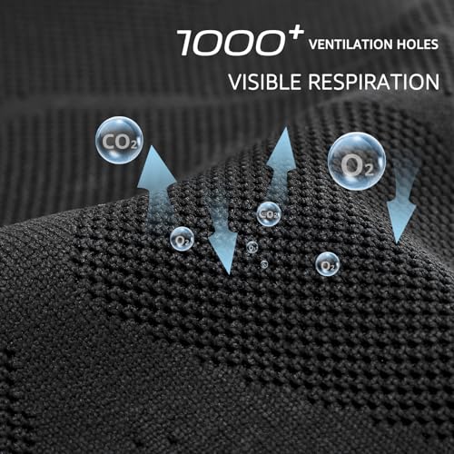 STQ Orthopedic Shoes Women Running Walking Sneakers Cushion Non Slip Tennis Shoe Black 62