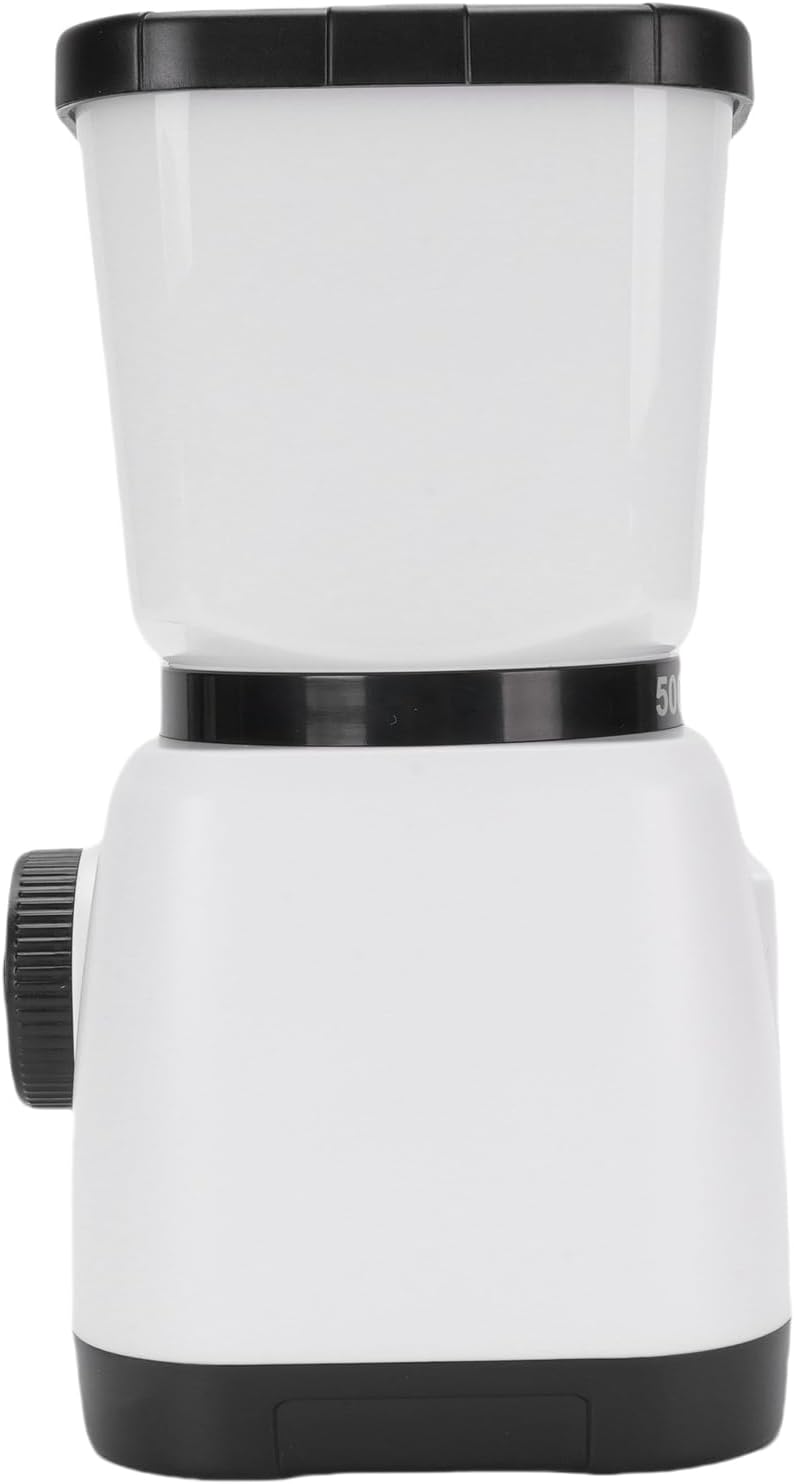 ASHATA Rechargeable Camping Lantern, , IP44 Lantern Flashlight 6000mAh LED Tent Light Flashlight Camping Essential with 4 Light Modes, for Hurricane, Outdoor Emergency, Hiking (White)