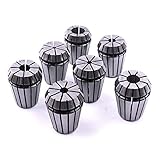 Atoplee 7pcs Spring Collet Set for CNC Engraving Machine & Milling Lathe Tools (ER25)