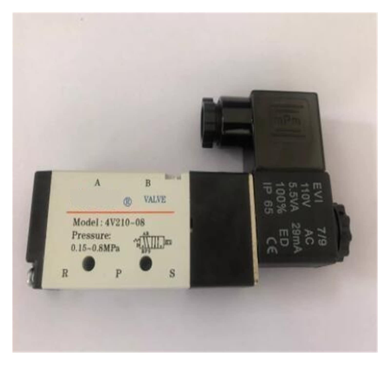 Électrovanne électrique 4V210-08 AC36V pour l'automatisation des systèmes de tri en atelier