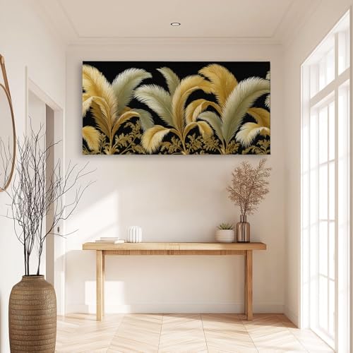 Decoration murale salon 160x80cm pour habiller un grand mur vide
