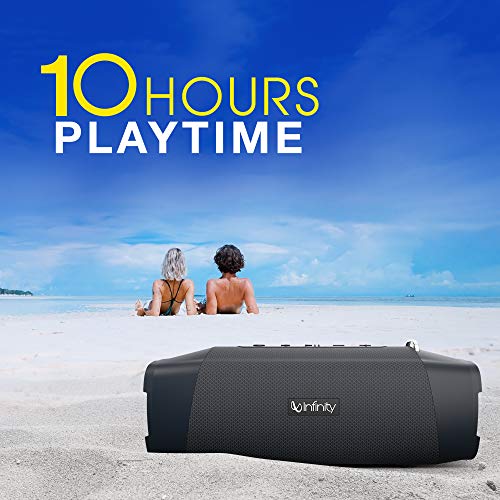 Image of Infinity by Harman Fuze 700 Dual EQ 20 Watt Wireless Bluetooth Portable Speaker (Charcoal Black)