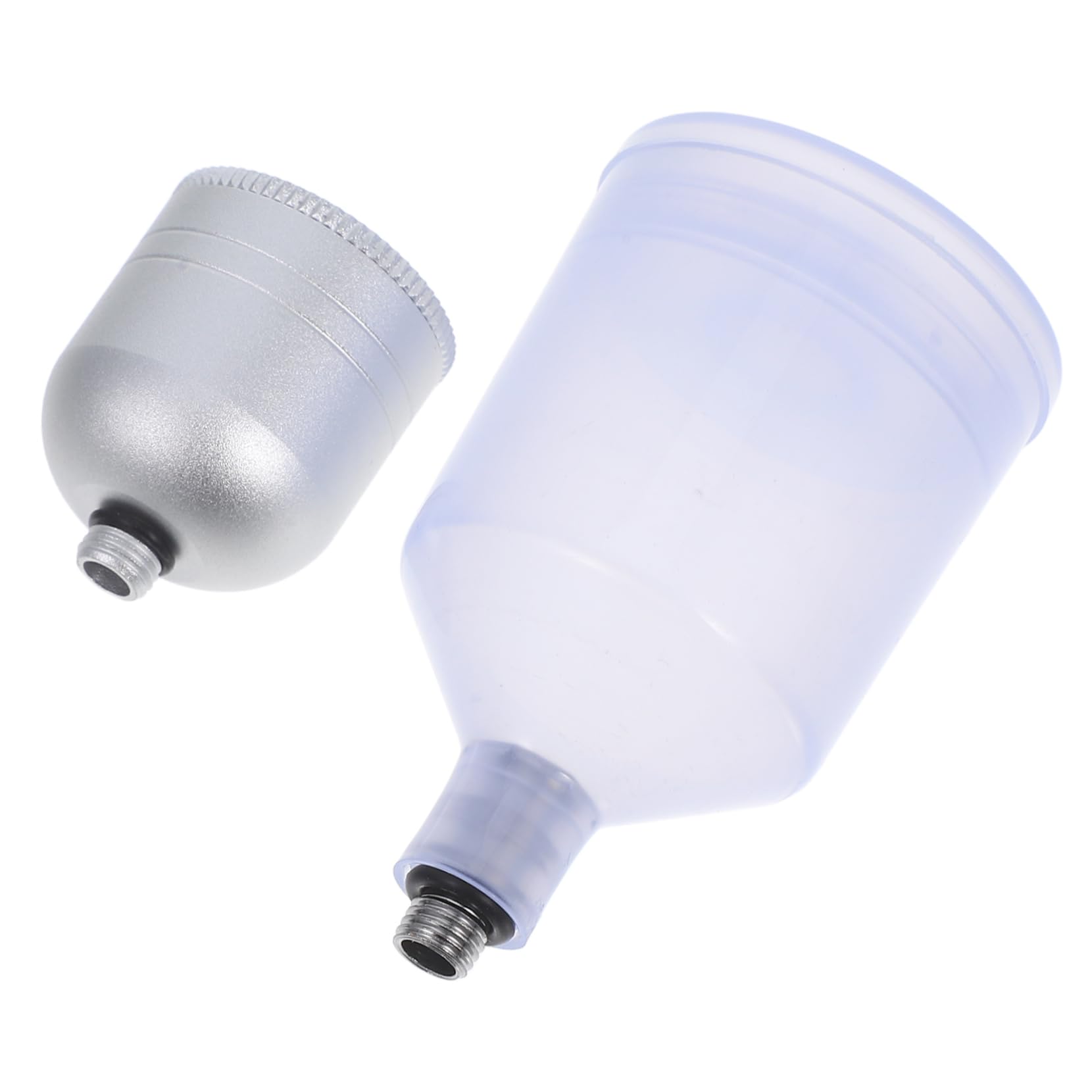 DOITOOL 2Pcs Airbrush Paint Cup Replaceable Holder for Convenient Artistic Use Durable Design with Container for Painting and Illustration Projects