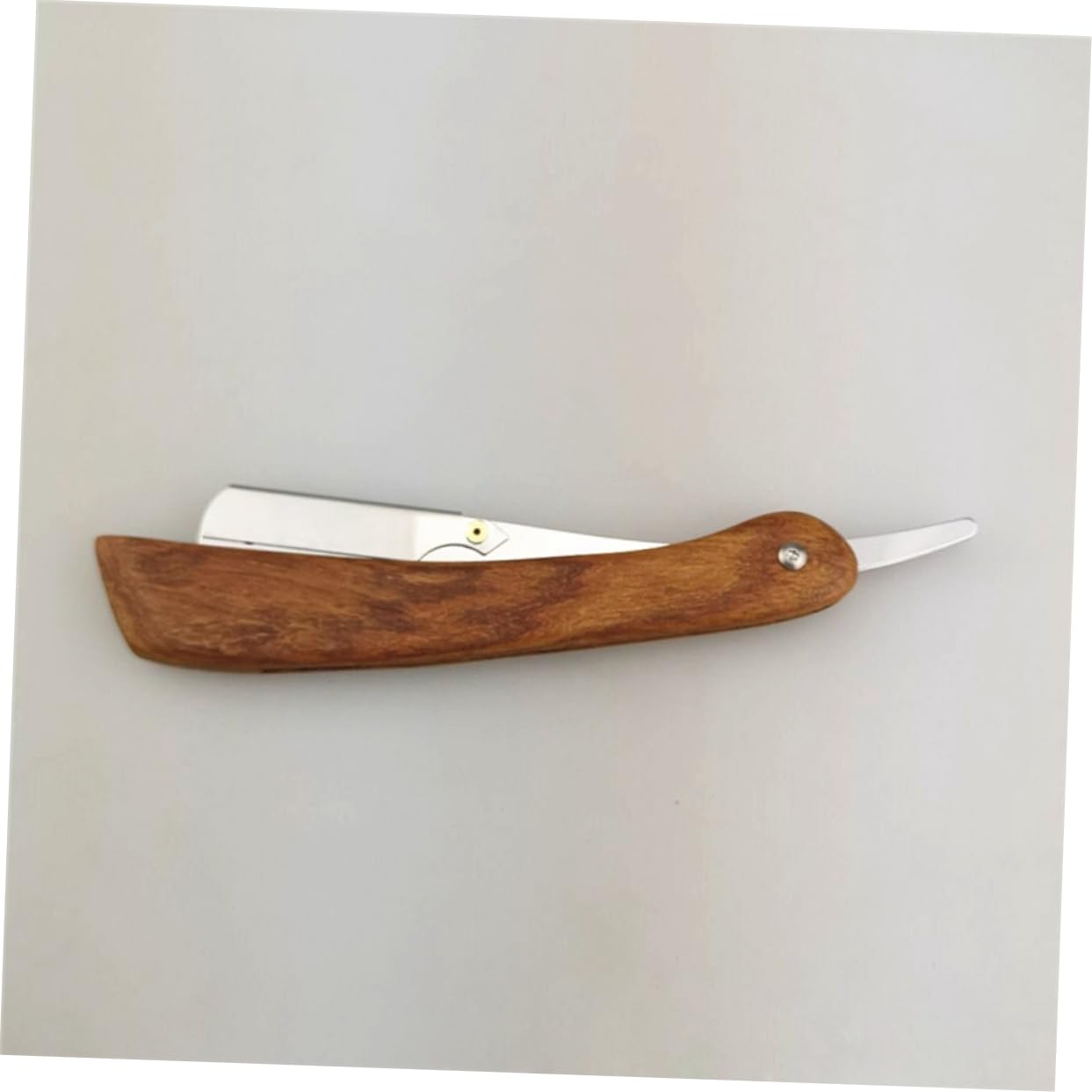 TOVINANNA Men's Vintage Barber Steel Razor Manual Razor Perfect for Beard Sideburns Short Fine Hair