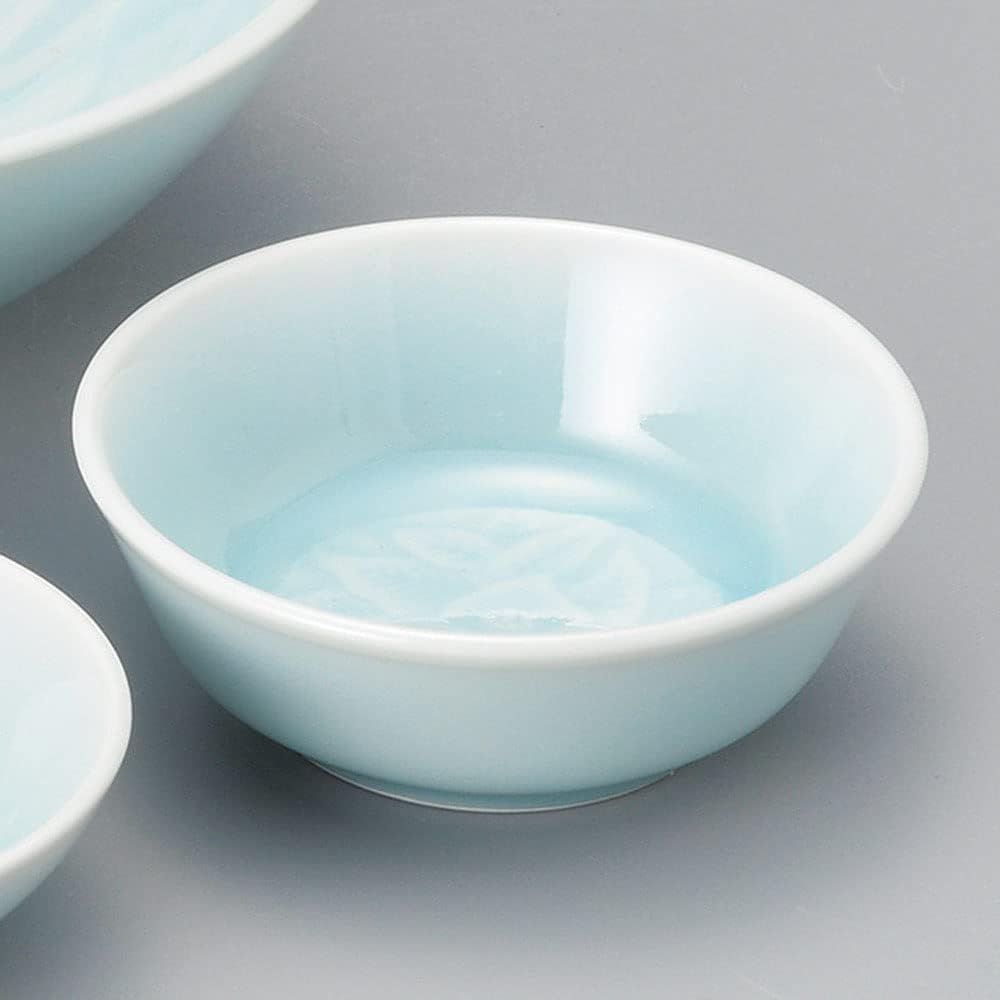 山下工芸(Yamashita kogei) Yamasita Craft 46-24-186 Blue and White Porcelain Arabesque Maru Chiyokyu