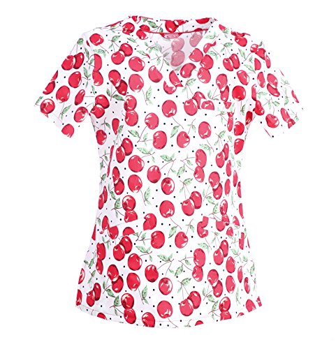TAILOR'S Top Uniforme Médico Mujer Estampado