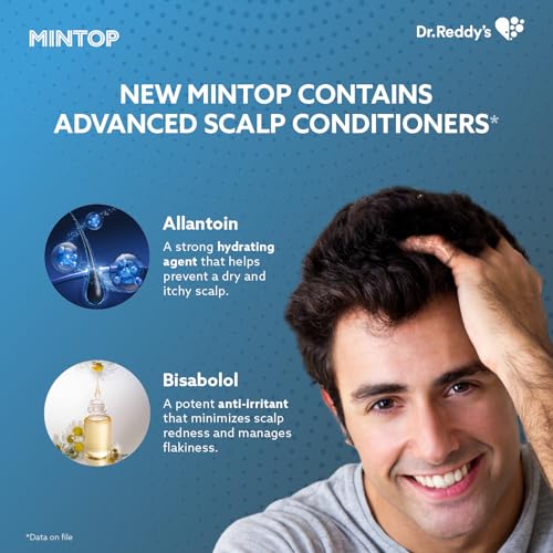 Image of Mintop Forte 5% - Bottle of 60ml Solution Hair Restore Formula with Minoxidil | Reduces Hairfall