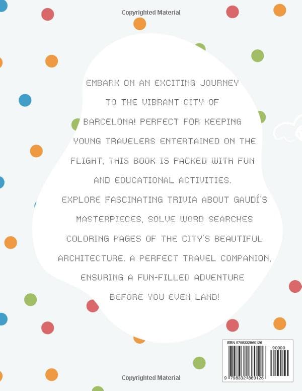 Travel Activities for Kids - BARCELONA: Age 5-12 Activity Book: A fun way to engage kids when travelling abroad (Whizz Kids Visit...) image 3