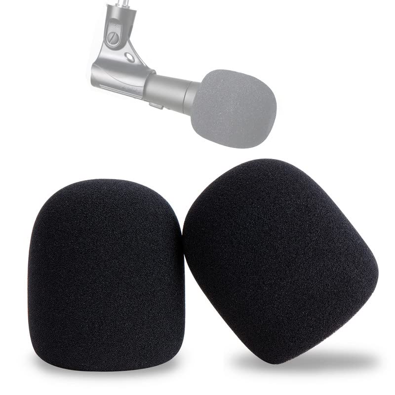 SM58 Cubiertas de Esponja - Funda de Esponja de Micrófono Globular de Shure SM58 SM58-LC para...