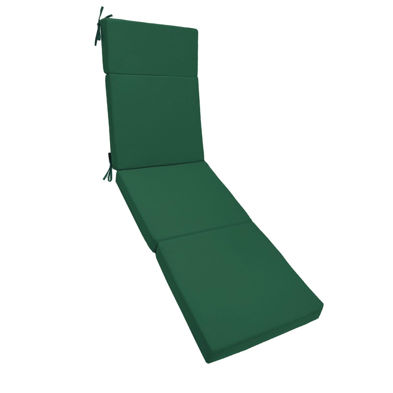 SXRQ Washable Sunbathing Cushion with Protective and Nonslip Tie for on Most Recliners Waterproof Deck Chair Pad