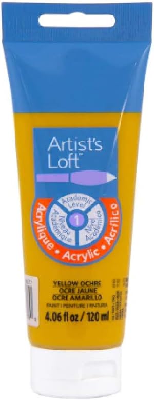 Artist's Loft アクリルペイント 4オンス イエローオークル