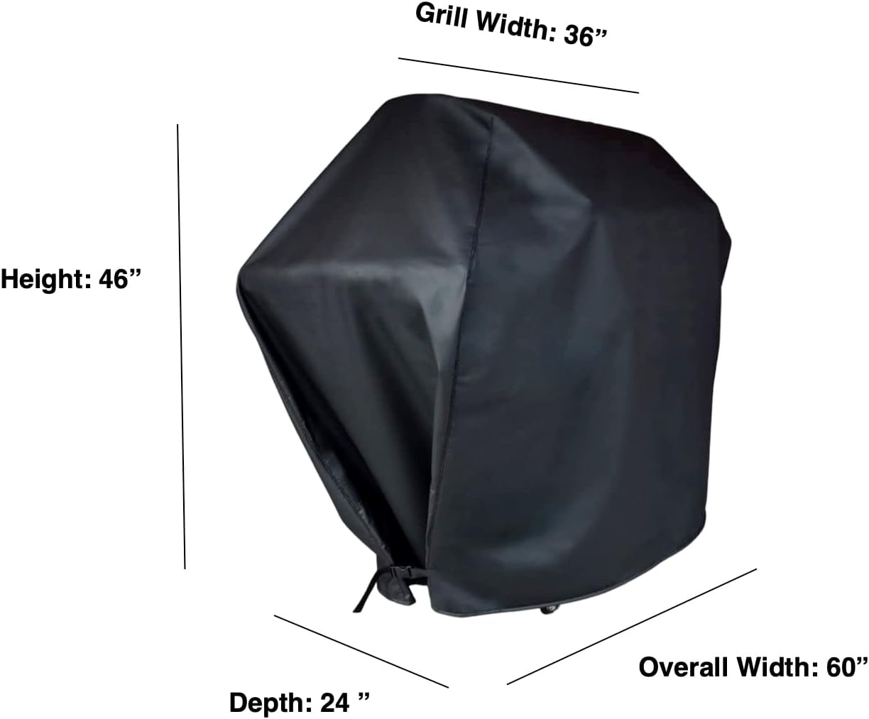 Windproof Covers 36 inch Heavy Duty Premium Quality BBQ Grill Cover to fit Lynx Sedona Cart Grill
