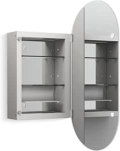 Amazon.com: KOHLER Verdera Medicine Cabinet, 15" x 30", Capsule Design ...