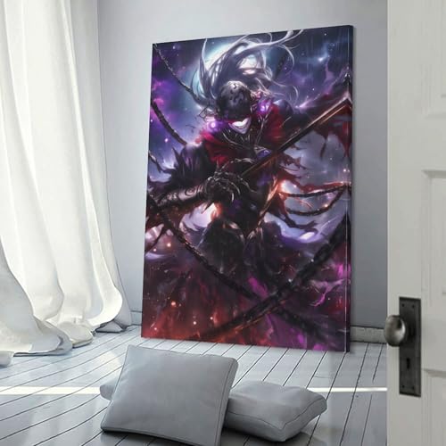 Affiche du Samouraï Mystique décoration de chambre et affiche artistique salon